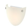 thumbnail image 2 of Westinghouse Lighting 6135100 9 watt Frosted Glass Lehigh One Light LED Indoor Wall Fixture with Color Temperature Selection - Brushed Nickel, 2 of 5