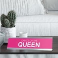 thumbnail image 3 of Signs ByLITA Office of the Queen Novelty Desk Sign, 3 of 3