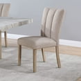 thumbnail image 6 of Global Furniture USA Transitional Side Chairs, Beige (Set of 2), 6 of 6