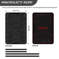 thumbnail image 3 of Yuyamidu Black Leopard Print RV Door Window Shade Cover, Sun Blackout Fabric for Camper Privacy RV Door Window Decoration Camper Sunshade Privacy Screen Window Cover, 3 of 7