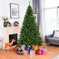 thumbnail image 1 of Árbol de Navidad de 2,25m con 1346 Ramas y Base de Metal Resistente Costway, 1 of 7