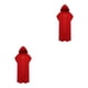 thumbnail image 1 of Toalla de Microfibra Naiovety Unisex Absorbente Ligera y Lujosa 2piezas gran rojo, 1 of 6