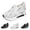 Black, variant on Women's Slip On Sneakers Mesh Knit Floral Embrioderied Breathable Platform Shoes with Hidden Wedge Heel Anti-Skid Air Cushion Comfortable Walking Shoes Black 41(US-8.5)