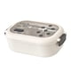 thumbnail image 2 of 2 Compartment Bento Box Heat Preservation Stainless Steel Interlayer Lunch Box Airtight Portable Food Storage Containers for School Office Dot, 2 of 5
