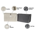 thumbnail image 3 of Covermates Keepsakes China Cups and Coffee Mugs Storage Box - Stackable, Reinforced Handles, China Storage, Beige Heather, 3 of 8