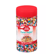 Betty Crocker Parlor Perfect Confetti Sprinkles Ice Cream Toppings 9 oz (Pack of 2)