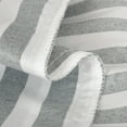 thumbnail image 4 of Flxxie Microfiber Toddler Sheet Set, Soft Crib Fitted Sheet Flat Sheet and Envelope Pillowcase, Baby Bedding Sheet & Pillowcase Sets, Black Stripe, 3 Piece, 4 of 6