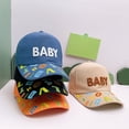 thumbnail image 4 of Xfvqtps Baby Baseball Cap Infant Toddler Boys Girls Summer Hat Letter Print Beach Breathable Sun Protection Sun Hat, 4 of 5