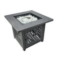 thumbnail image 2 of Endless Summer Charles 30" Square Outdoor UV Printed LP Gas Fire Pit​ Table, 2 of 8