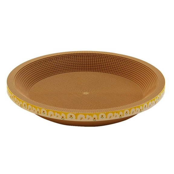 WEGFTDUOP Home Decor Cats Scratching Post Cats Bed Cats Scratching Basin Grinding Claws Thickened Cardboard Does Not Sheds Round And Durables To Scratch Home Indoor Outdoor Decor