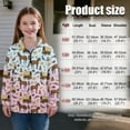 thumbnail image 7 of Chririnla CowBoy Theme Horse Girls Yoga Sweatshirt Half Zip Pullover Sweatshirts Lightweight Athletic Comfy Top for Gym Workout Fitness Yoga Size 13-14, 7 of 7