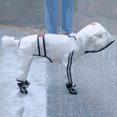 thumbnail image 1 of AMERTEER Imperméable Transparent Léger Manteau de Pluie pour Chien Chiot, 1 of 7