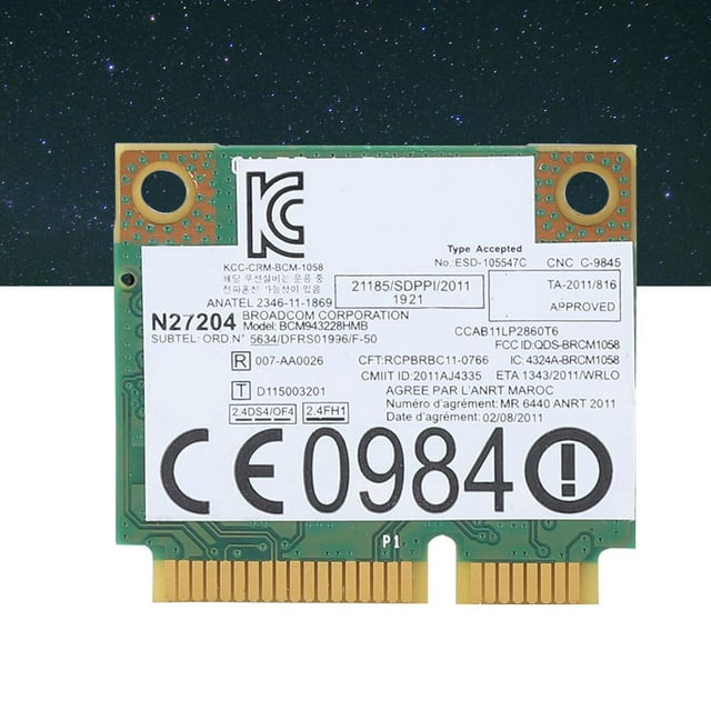 LAFGUR Dual Frequency Card, Wireless Card, BCM943228HMB For , ThinkPad, U310 Series Notebook Computers