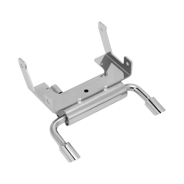 Tuyau d'Évacuation de Gaz RC, Pièces de Rechange Directes en Acier Inoxydable Tuyau d'Échappement de Réservoir de Carburant Antirouille pour 1/10 RC Crawler