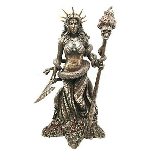 Greek Goddess Sorceress Witchcraft Hecate Figurine Hekate Necromancy Deity Magic Powerful Witch