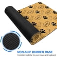 thumbnail image 6 of Long Mouse Pads for Desk,Paw Prints and Bones Desk Mats on Top Of Desks, Desk Mouse Pad Extra Large with 3mm Non-Slip Base and Stitched Edge for Gaming,Office,Work,Home 47.3"x23.6", 6 of 6