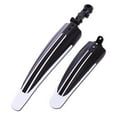 thumbnail image 2 of Travelwant 1 Pair Bike Fender Set Universal Full Cover Thicken Widen Bicycle Mudguard Mountain Bike Front and Rear Portable Stylish Mudflap for MTB Mountain Road Bike, 2 of 8