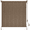 Brown, variant on LIFERUN Outdoor Roller Sun Shade 8'W x 6'H, HDPE shade cloth, aluminum tube, cordless wand crank,for pergola/patio/porch/garden (Coffee)