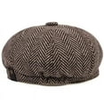 thumbnail image 5 of SikaFu Fashion Wool Newsboy Caps Mens Herringbone Flat Caps Women Men British Painters Hats Soft Autumn Winter Caps Hats casquette, 5 of 6