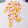 thumbnail image 2 of Weebloom Baby Romper Boy Girl Bamboo Footless Bodysuits Long Sleeve Soft For Infant Toddler Comfortable Casual Loungewear Pjs Sleepers Pajamas Onesie Outfits, 2 of 3