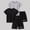Dark Gray, variant on Fnooota Boys Athletic Outfit Sets Size 8, 2 PC Quick-drying Short Sleeve Basketball Activewear Clothing Sets Dark Blue Size 8