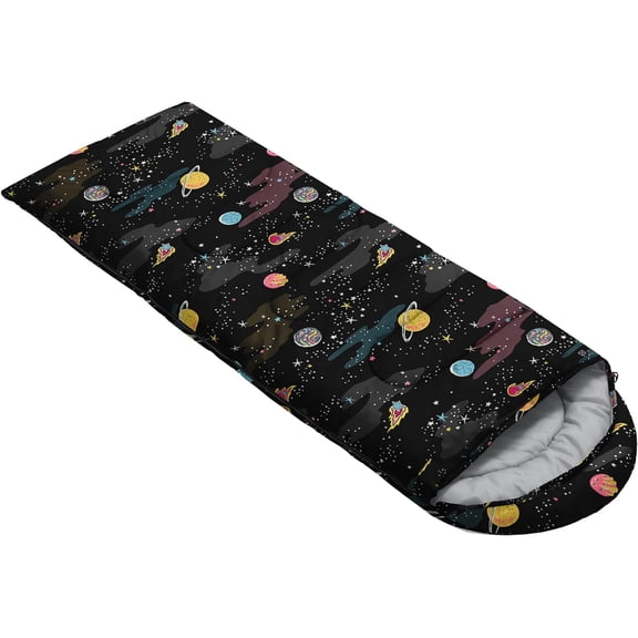 3-Season Camping Sleeping Bag Lightweight Waterproof for Adults Kids Outdoor Travel