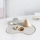 thumbnail image 4 of Posavasos acrílicos irregulares para bebidas, juego de 4 protectores de mesa antideslizantes transparentes con superficie antiderrames para comedor, sala de estar y mesa de centro., 4 of 9