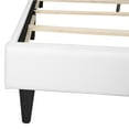 thumbnail image 2 of Charming White Full Bed With A Frame And Bright Color - 47"h X 57"w 81"d, , Attractive For Calming Bedroom 81"d 47"h, Finish, Relax, 2 of 3