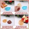 thumbnail image 3 of 24 Pcs Resin Molds 2 Styles Round Silicone Epoxy Resin Molds Casting Molds with Rope Christmas Ornament Mold (Blue), 3 of 8