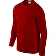 thumbnail image 5 of Gildan Mens Soft Style Long Sleeve T-Shirt, 5 of 5