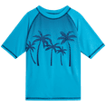thumbnail image 7 of Big Chill Boys Swim Set - UPF50+ Short Sleeve Rash Guard Swim Shirt and Swim Trunks 2 Piece Set, 7 of 7