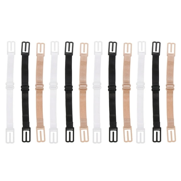 MIPCASE 12Pcs No Sew Button Extenders Assorted Color Nylon Elastic Design Comfortable Fit Women