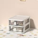 thumbnail image 3 of Cajones de almacenamiento pequeños, caja de almacenamiento de escritorio, organizador de cajones pequeños de plástico para múltiples cajones, tecnología de vanguardia, 3 of 5