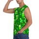 thumbnail image 3 of Fotbe St Patrick's Day2 Men's Camiseta sin Mangas Estampada para Hombres, Playera Casual para Gimnasio, Entrenamiento, Playa-XX-Large, 3 of 7