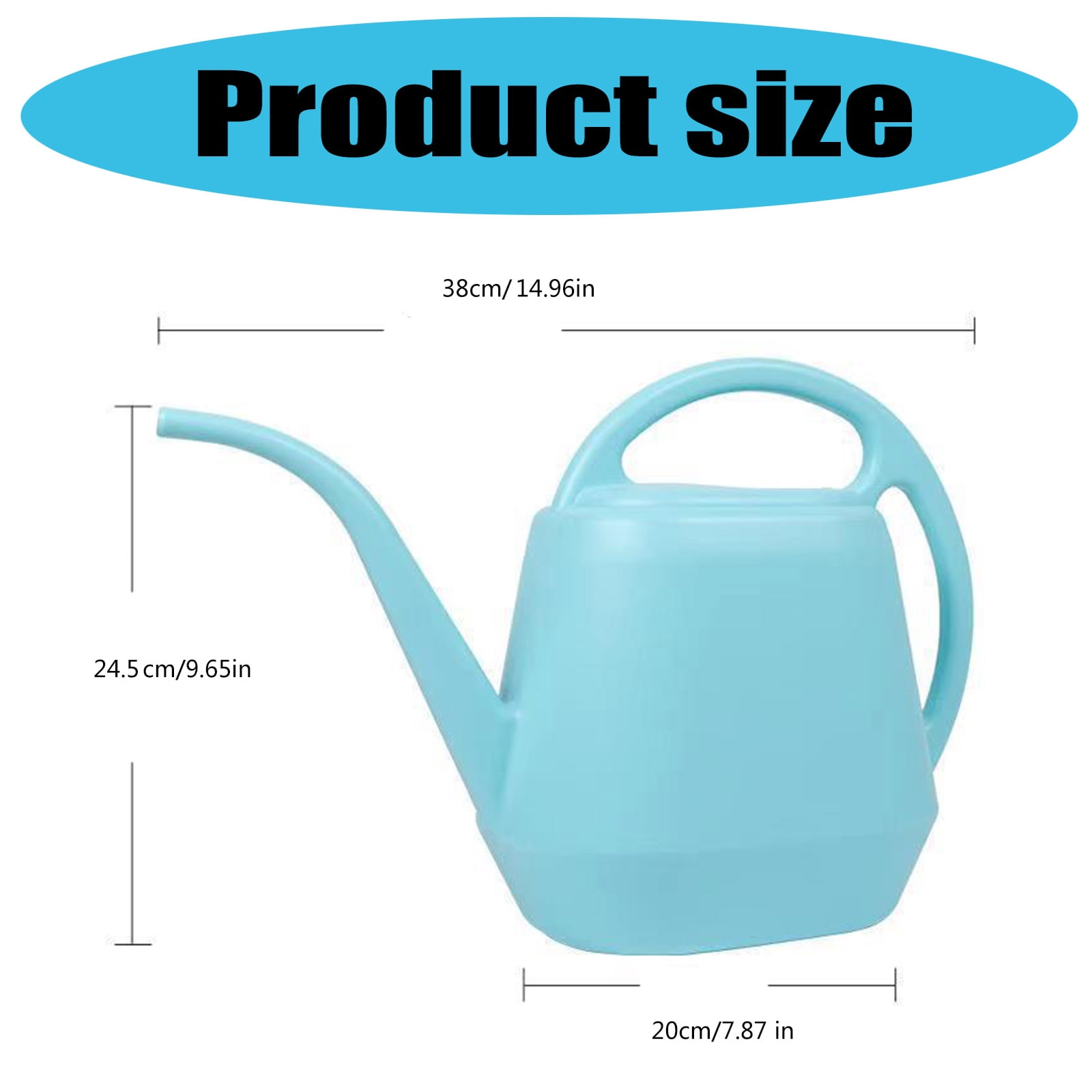 AOOOWER 4L Watering Can Garden Watering Can Watering Flower Watering Can Replacement for Plant Indoor Outdoor Use