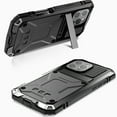 thumbnail image 2 of Dteck Full Body Protection Case for iPhone 16 Pro Max,Aluminum Military Grade Rugged Case with Stand Built-in Screen Protector Shockproof Kickstand Cover for iPhone 16 Pro Max,Black, 2 of 8