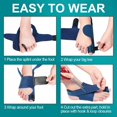 thumbnail image 3 of AVIDDA Bunion Corrector and Bunion Relief, Bunion Splint Big Toe Straightener Corrector Foot Pain Relief for Hallux Valgus Bunion Support Brace for Men Women Blue (One Size), 3 of 6