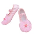 thumbnail image 2 of Penkiiy Girls/Boys Ballet Dance Shoes Non-Slip Soft Sole | Crystal/Butterfly/Snowflake Design, 2 of 6