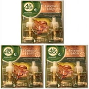 Air Wick Homemade Holiday Baked Pear & Cinnamon and Trimming The Tree scented Oil Refills