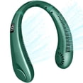 thumbnail image 1 of Aire acondicionado portátil recargable Neck Fan SCIFUNC, color verde, 1 of 7