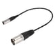 thumbnail image 1 of Cable de Micrófono, Conveniente Xlr Macho A Macho 3Pin Para La CámaRa SLR, 1 of 7