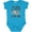 Turquoise, variant on Inktastic Nana and Poppop Love Me Girls Baby Bodysuit