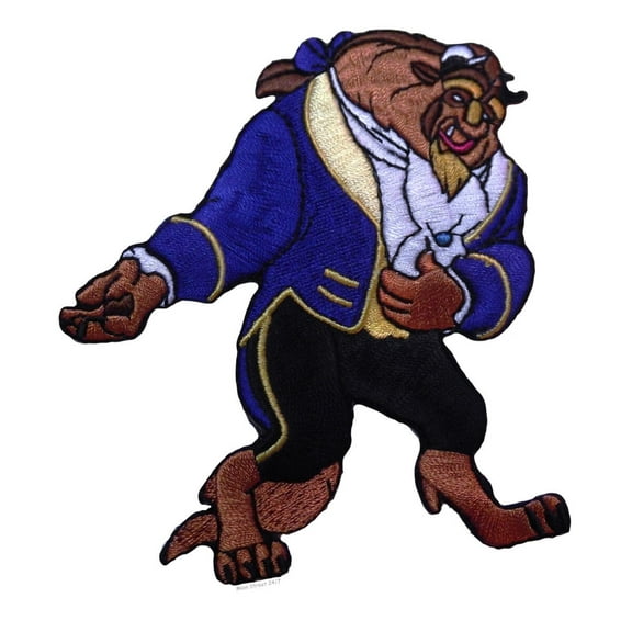 Beauty and The Beast The Beast 4" Tall Embroidered Patch