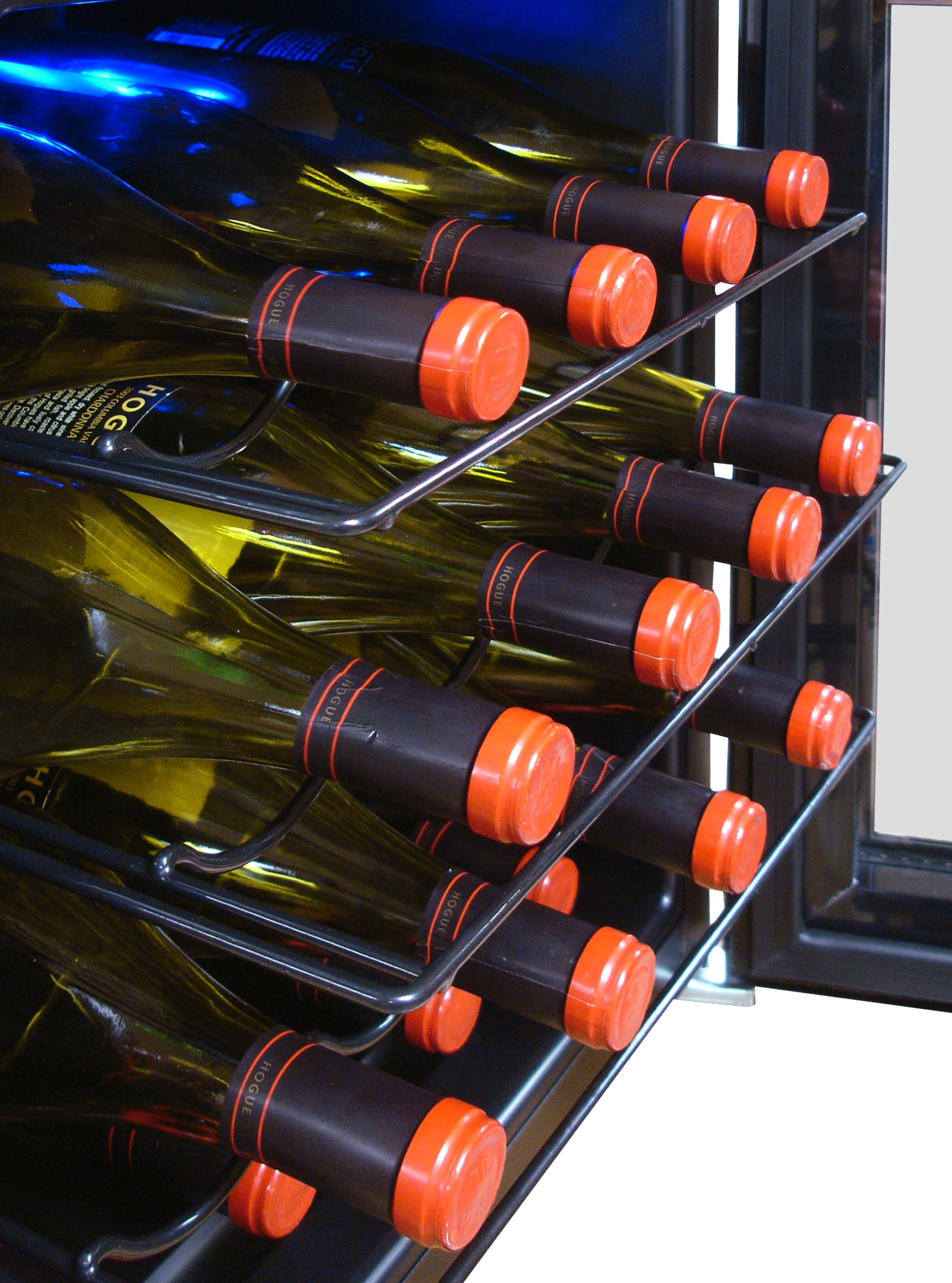 16-Bottle Mirrored Thermoelectric Wine Cooler