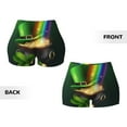 thumbnail image 5 of Kdxio St. Patrick's Day4 Print Workout Shorts for Women Seamless Soft Smooth Gym Yoga Scrunch Active Shorts, 5 of 9