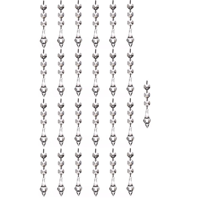Paquete de 25 piezas de araña de aro con cuentas de cristal, atrapasueños, colgante DIY, decoración del jardín del hogar