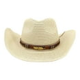 thumbnail image 1 of Milaget Hats Retro Hat for Horseback Riding Party Sun Protection Decor Beige, 1 of 7
