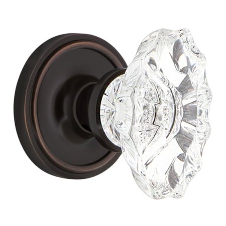 UPC 640697002125 product image for Nostalgic Warehouse CLACHA_PSG_238_NK Chateau Solid Brass Passage Knob Set with  | upcitemdb.com