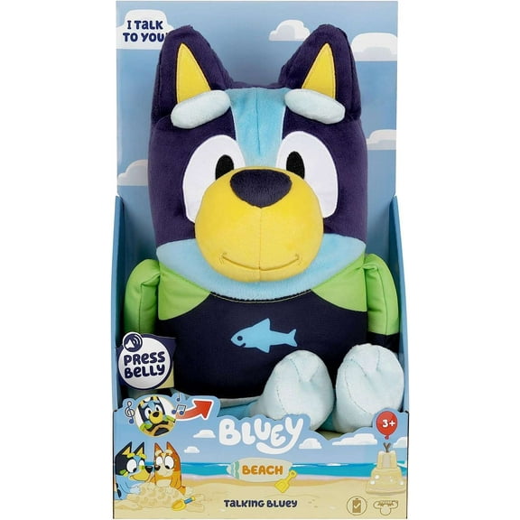Bluey Soft Stuffed Animals and Plush Toys, Cotton Multicolor, 5.51 x 5.12 x 12.00 Inches