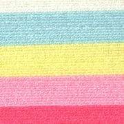 Lion Brand Yarn Ice Cream Tutti Frutti Self-Striping Baby Light Acrylic Multi-color Yarn